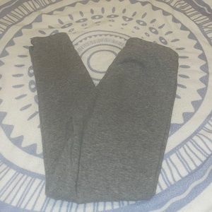 Girls Grey Leggings Size M 7/8